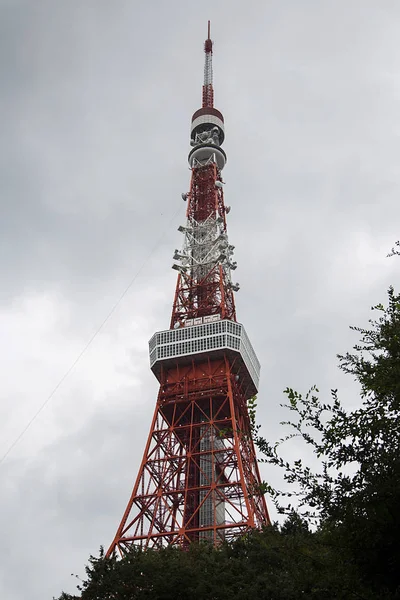 Πύργος tokyo στην Ιαπωνία — Φωτογραφία Αρχείου