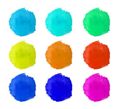 Şekiller farklı renk