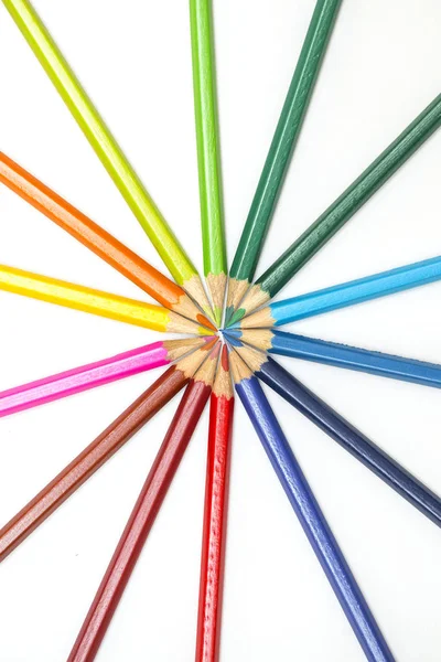 Desenho lápis coloridos — Fotografia de Stock