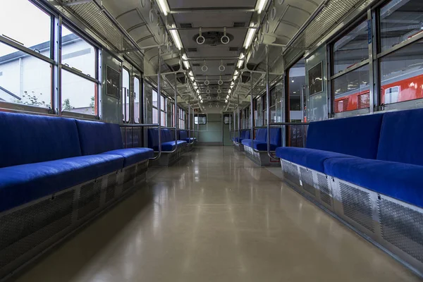 Modern train interior — Stock Photo, Image