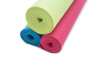 Renkli egzersiz paspaslar