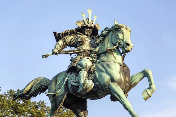 Statua di Kusunogi Masashige — Foto Stock