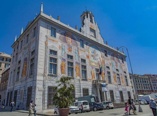 Palazzo San Giorgio w Genui — Zdjęcie stockowe