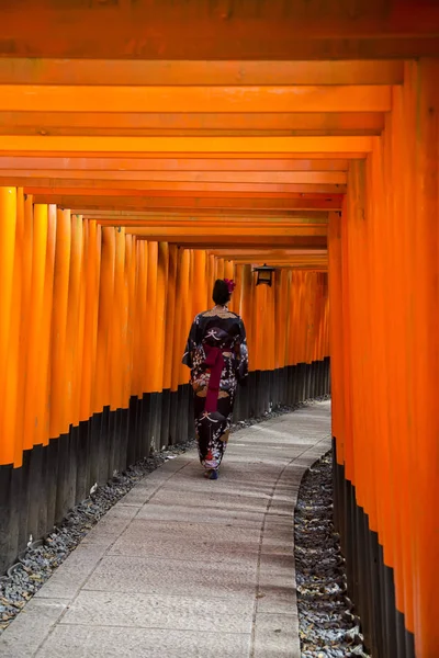 Fushimi Inari shrine in Kyoto — Stock Photo, Image