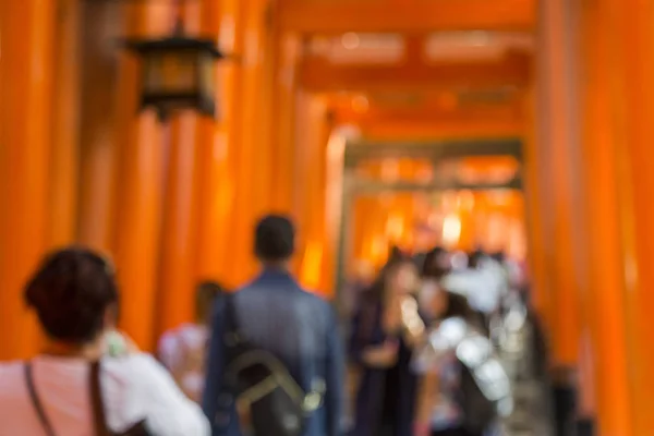 Santuário de Fushimi Inari em Kyoto — Fotografia de Stock