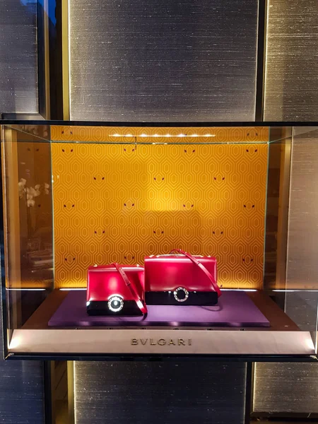 Escaparate tienda Bulgari — Foto de Stock