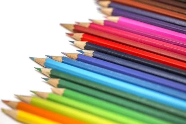 Dibujar lápices de colores —  Fotos de Stock