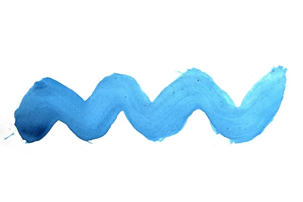 Mavi suluboya soyut arkaplan — Stok fotoğraf