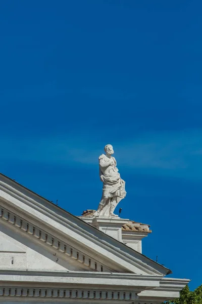Estatua de la plaza de San Pedro en el Vaticano —  Fotos de Stock
