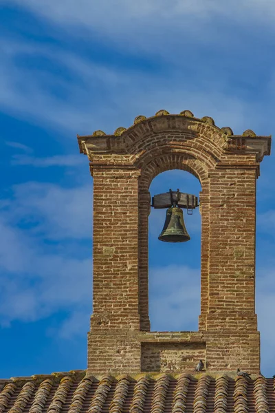 Sino da igreja em Montepulciano — Fotografia de Stock