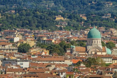 Floransa cityscape görünümü