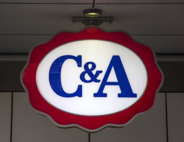  Logo of the C&A store clipart