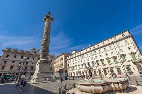 Colonna di Marco Aurelio a Roma — Foto Stock