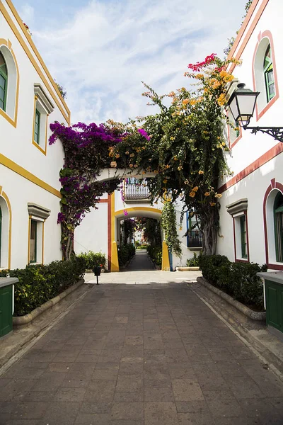 Puerto de Mogan em Gran Canaria — Fotografia de Stock