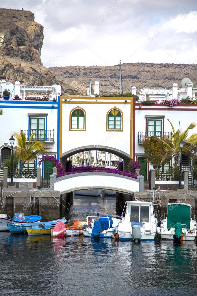 Puerto de Mogan at Gran Canaria