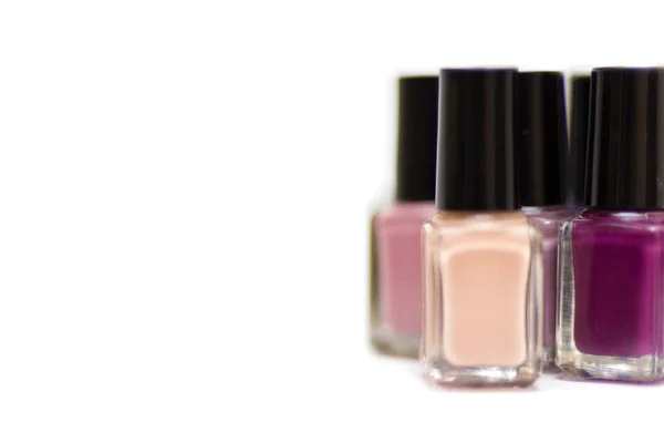 Nail polish bottles — Stock Photo, Image