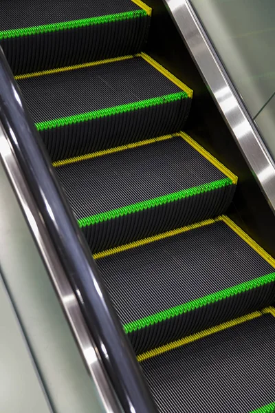 Widok schodów ruchomych schodów — Zdjęcie stockowe