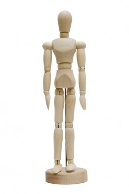 Ahşap kukla oyuncak