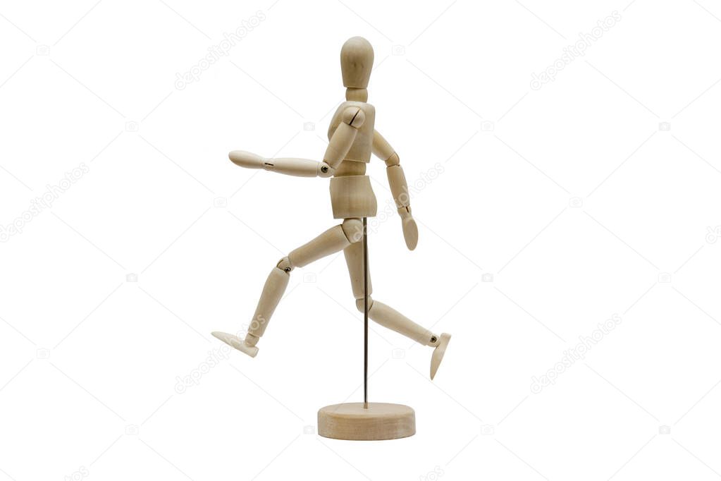 Wooden dummy toy