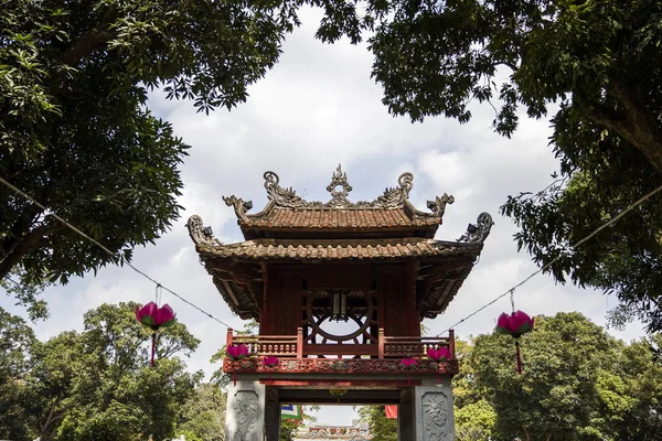 Temple of Literature in Hanoi — Stock Photo, Image