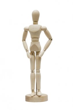 Ahşap kukla oyuncak