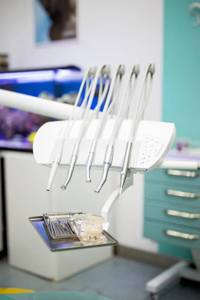 Set tandartsgereedschap — Stockfoto