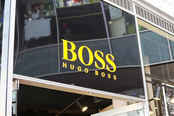 Hugo boss mağaza — Stok fotoğraf