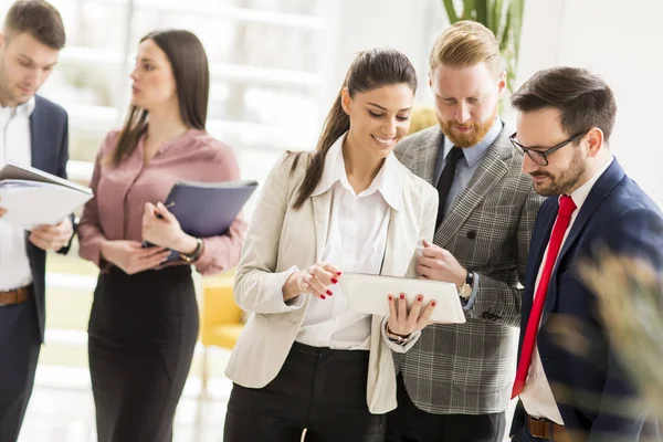 Business people in a meeting at office — Stock Photo, Image