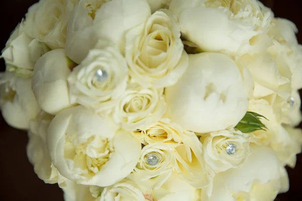 Kytice růží pro svatbu — Stock fotografie