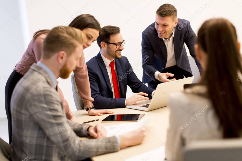 Business people in a meeting at office
