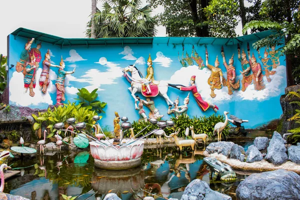 Templo birmano de Dhamikarama en Penang — Foto de Stock