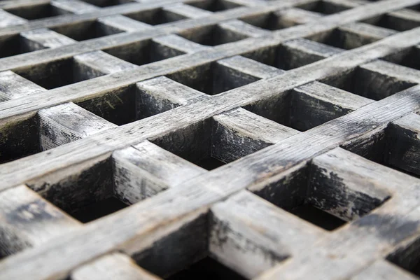 Steel grid in close up for background or texture — Stock Photo, Image