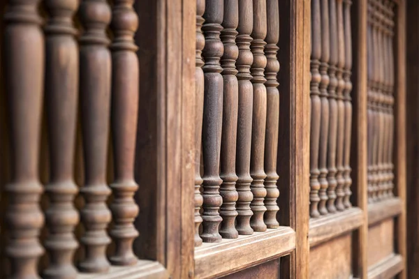 Vecchia recinzione in legno — Foto Stock