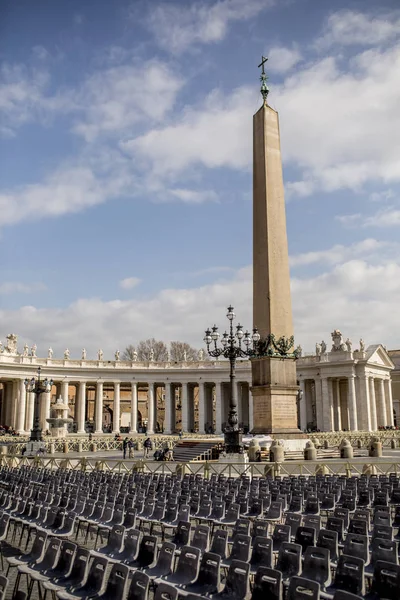 Saint peter plein in Vaticaan — Stockfoto