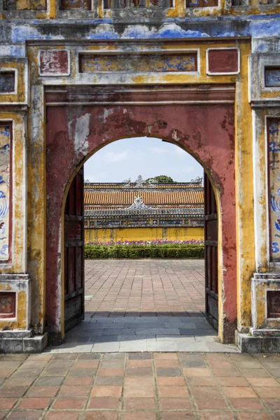 Королевский дворец в Хюэ — стоковое фото