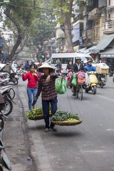 Street view en Hanoi, Vietnam — Foto de Stock
