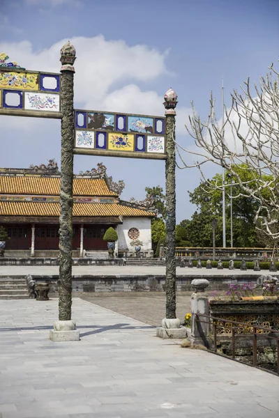 Королевский дворец в Хюэ — стоковое фото
