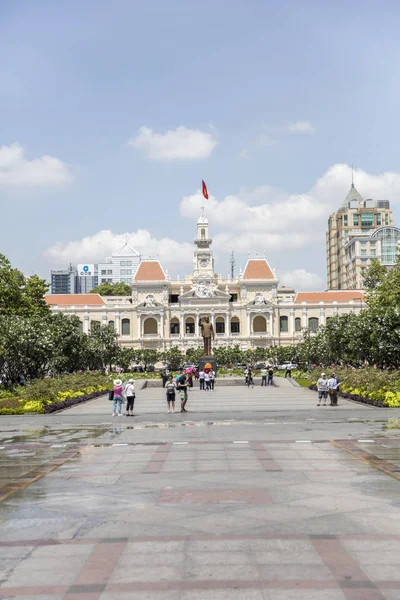 Ho Chi Minh City Hall, Wietnam — Zdjęcie stockowe