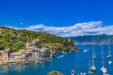Portofino görünümü, İtalya