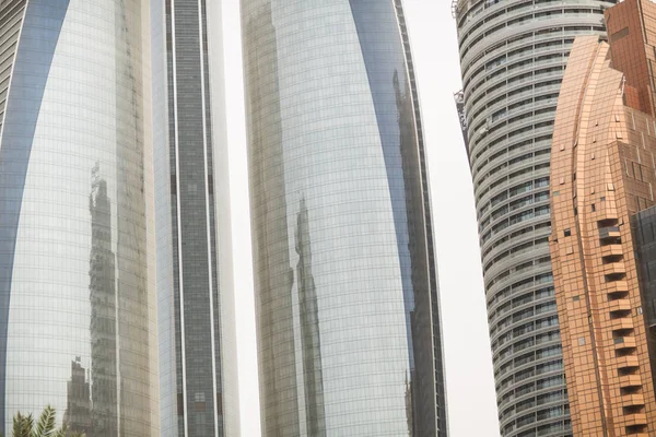 Etihad towers w abu dhabi — Zdjęcie stockowe