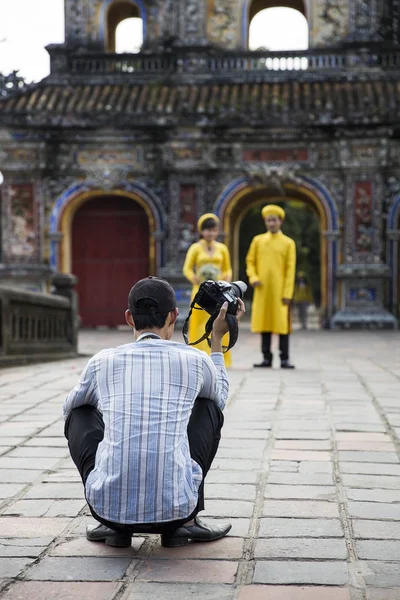 Bröllopsparet i Vietnam — Stockfoto