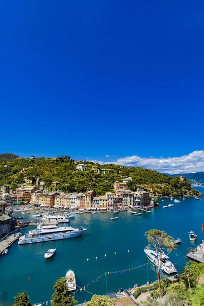 Pohled Portofino, Itálie — Stock fotografie
