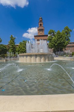 Sforza Kalesi Milano, İtalya