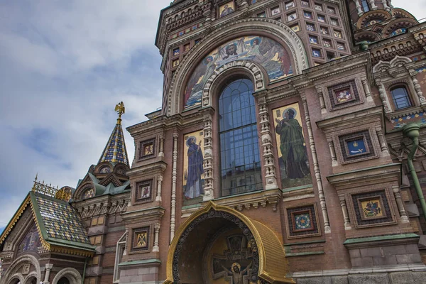 Erlöserkirche auf vergossenem Blut — Stockfoto