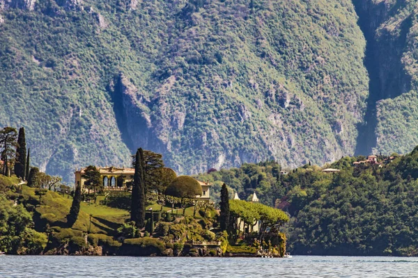 Villa del Balbianello sul Lago di Como in Italia — Foto Stock