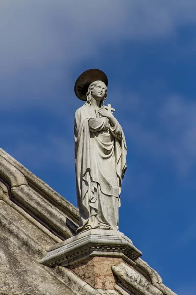 Részlet az Battistero, a Santa Maria Maggiore-ben Bergamo — Stock Fotó