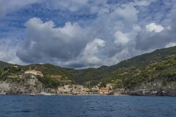 Zobacz w Monterosso al mare — Zdjęcie stockowe