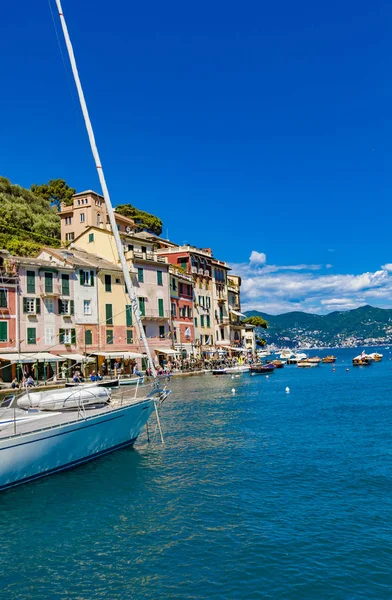 Comune di Portofino in Italia — Foto Stock