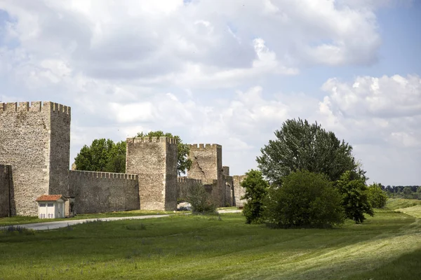 Smederevo van Fort weergave — Stockfoto