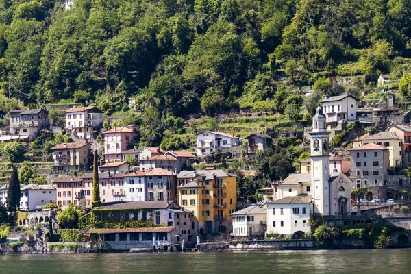 Vista a Brienno, Italia — Foto Stock